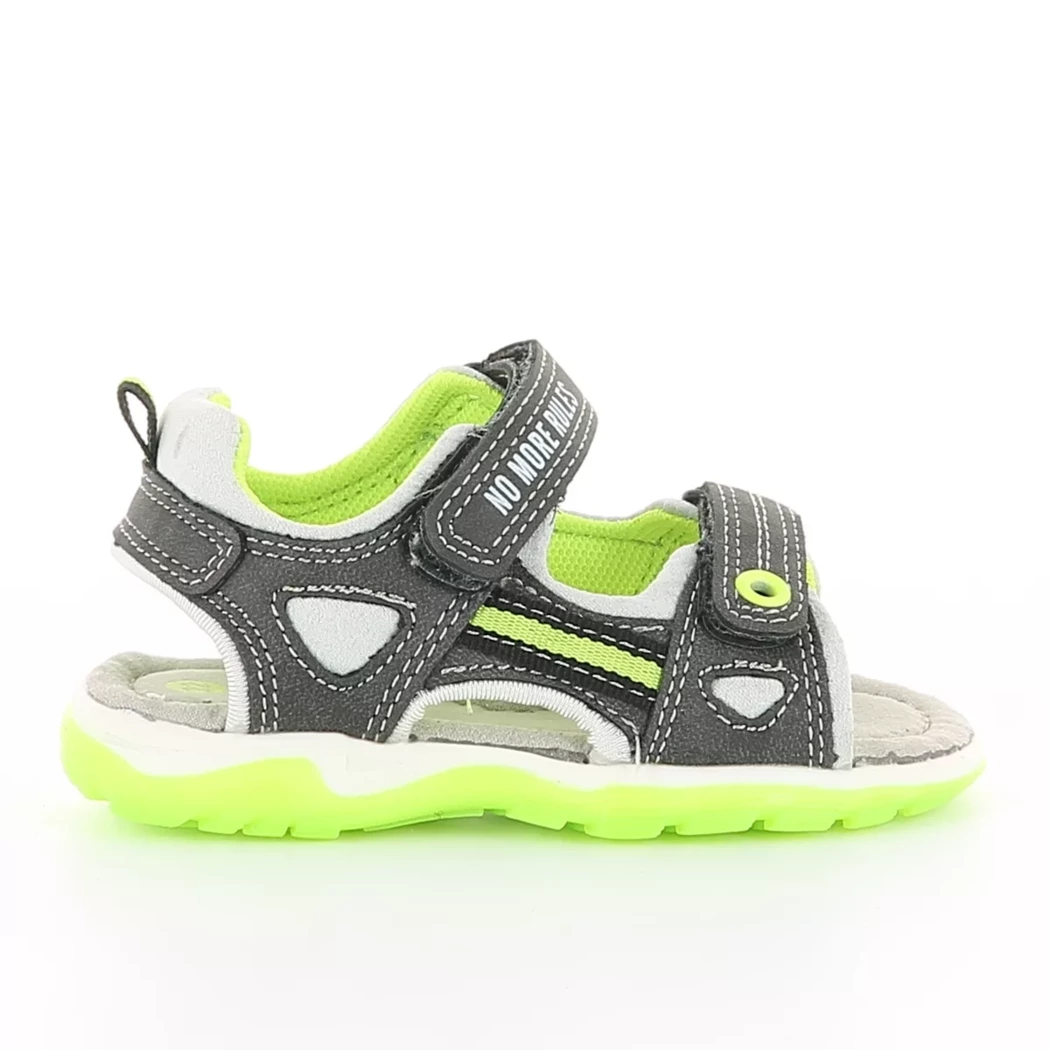 Image (2) de la chaussures Sprox - Sandales et Nu-Pieds Gris en Cuir synthétique