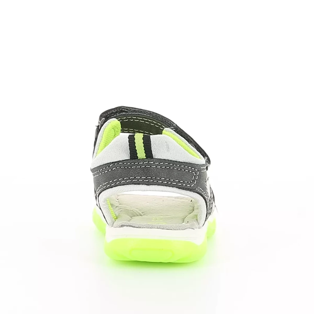 Image (3) de la chaussures Sprox - Sandales et Nu-Pieds Gris en Cuir synthétique