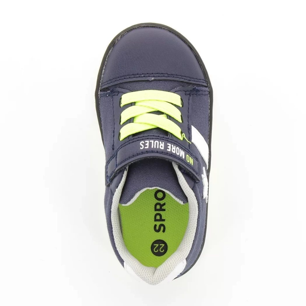 Image (6) de la chaussures Sprox - Baskets Bleu en Cuir synthétique