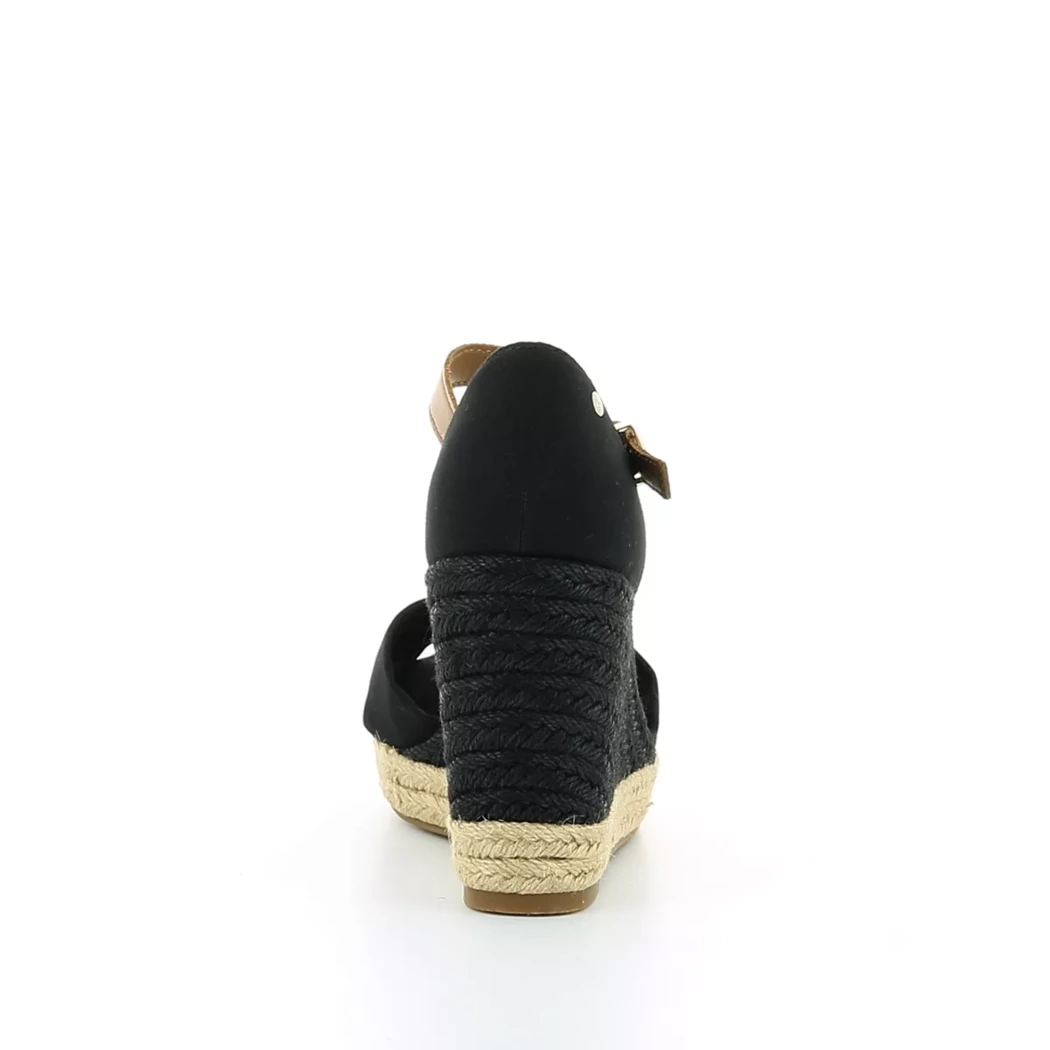 Image (3) de la chaussures Tommy Hilfiger - Sandales et Nu-Pieds Noir en Textile