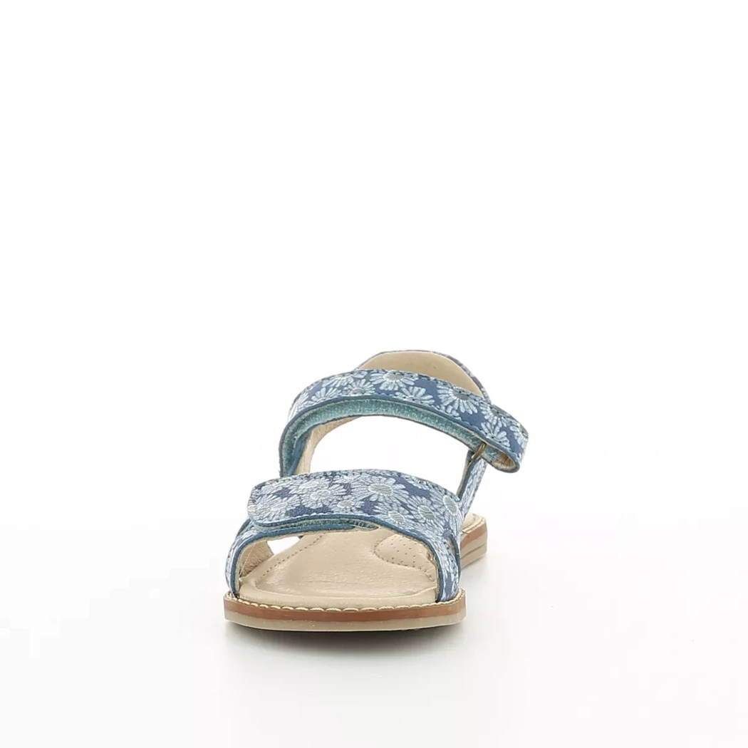 Image (5) de la chaussures Norvik - Sandales et Nu-Pieds Bleu en Cuir nubuck