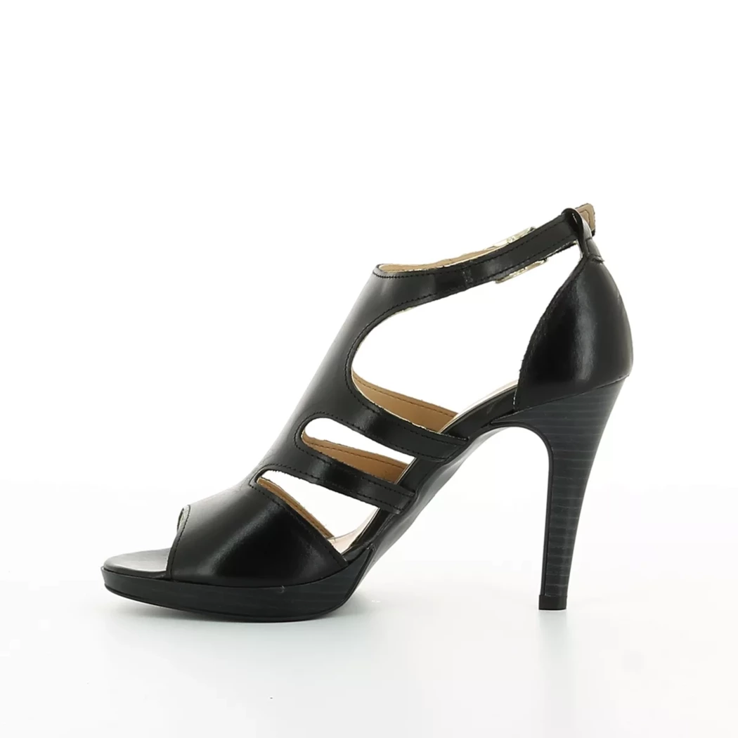 Image (4) de la chaussures Rizzoli - Sandales et Nu-Pieds Noir en Cuir