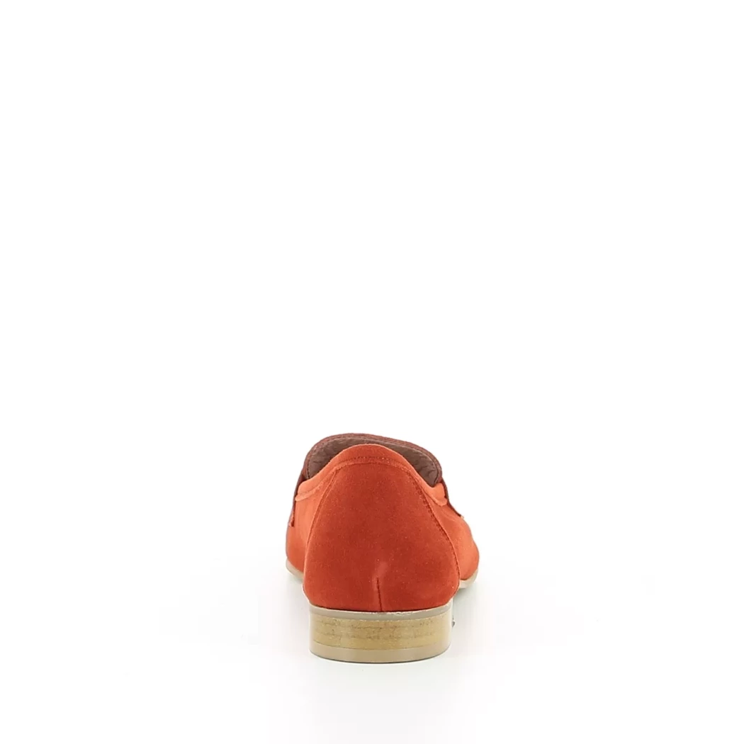 Image (3) de la chaussures WE DO - Mocassins Orange en Cuir nubuck
