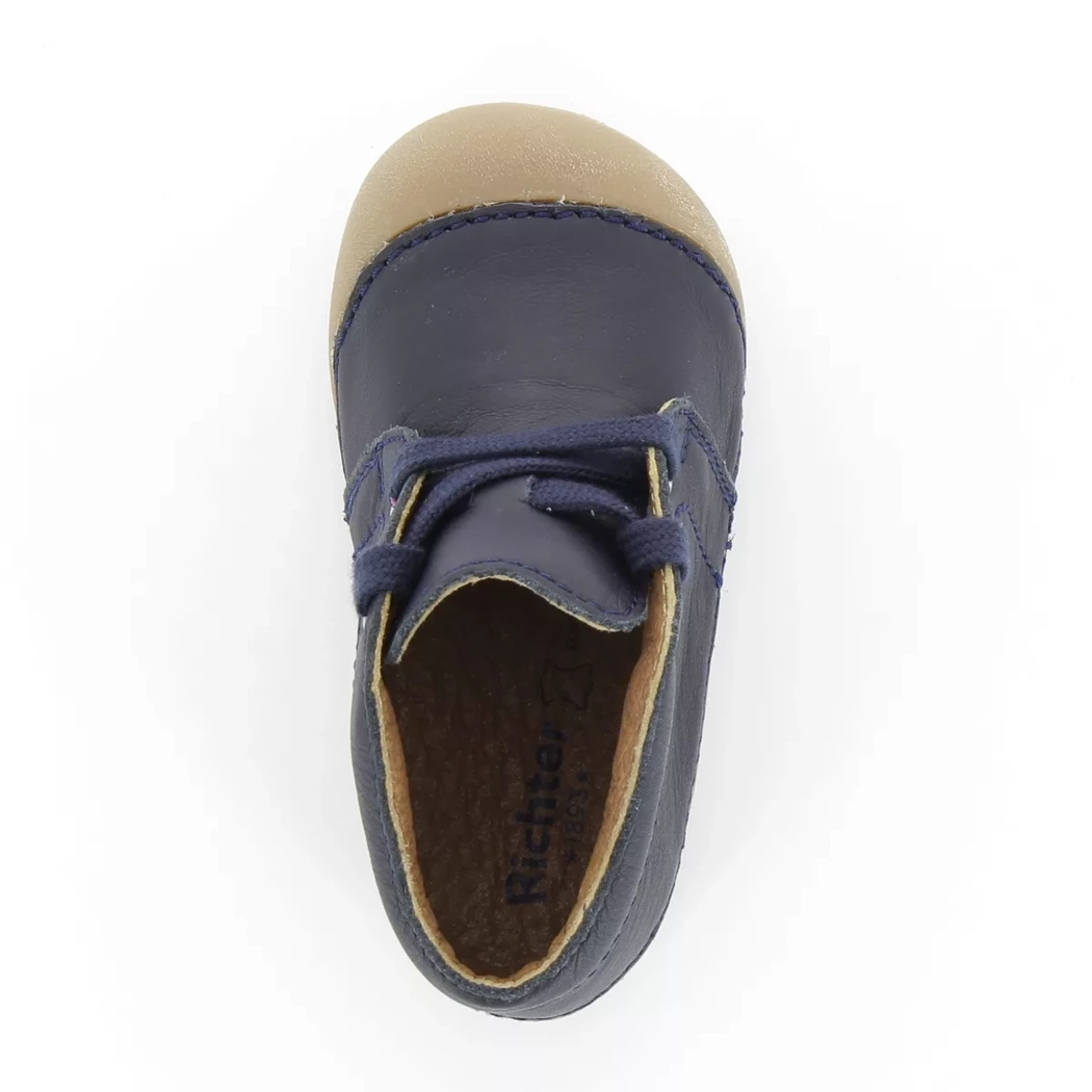 Image (6) de la chaussures Richter - Bottines Bleu en Cuir