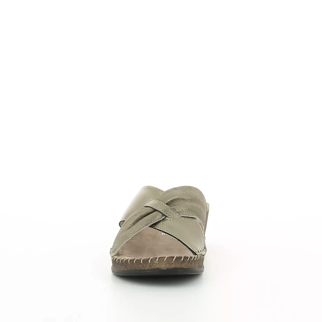 Image (5) de la chaussures Walk in the city - Mules et Sabots Or / Bronze / Platine en Cuir