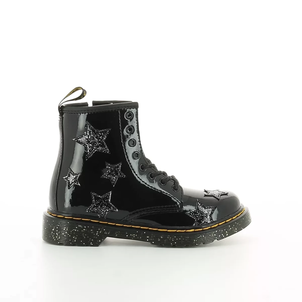 Image (2) de la chaussures Dr. Martens - Bottines Noir en Cuir vernis