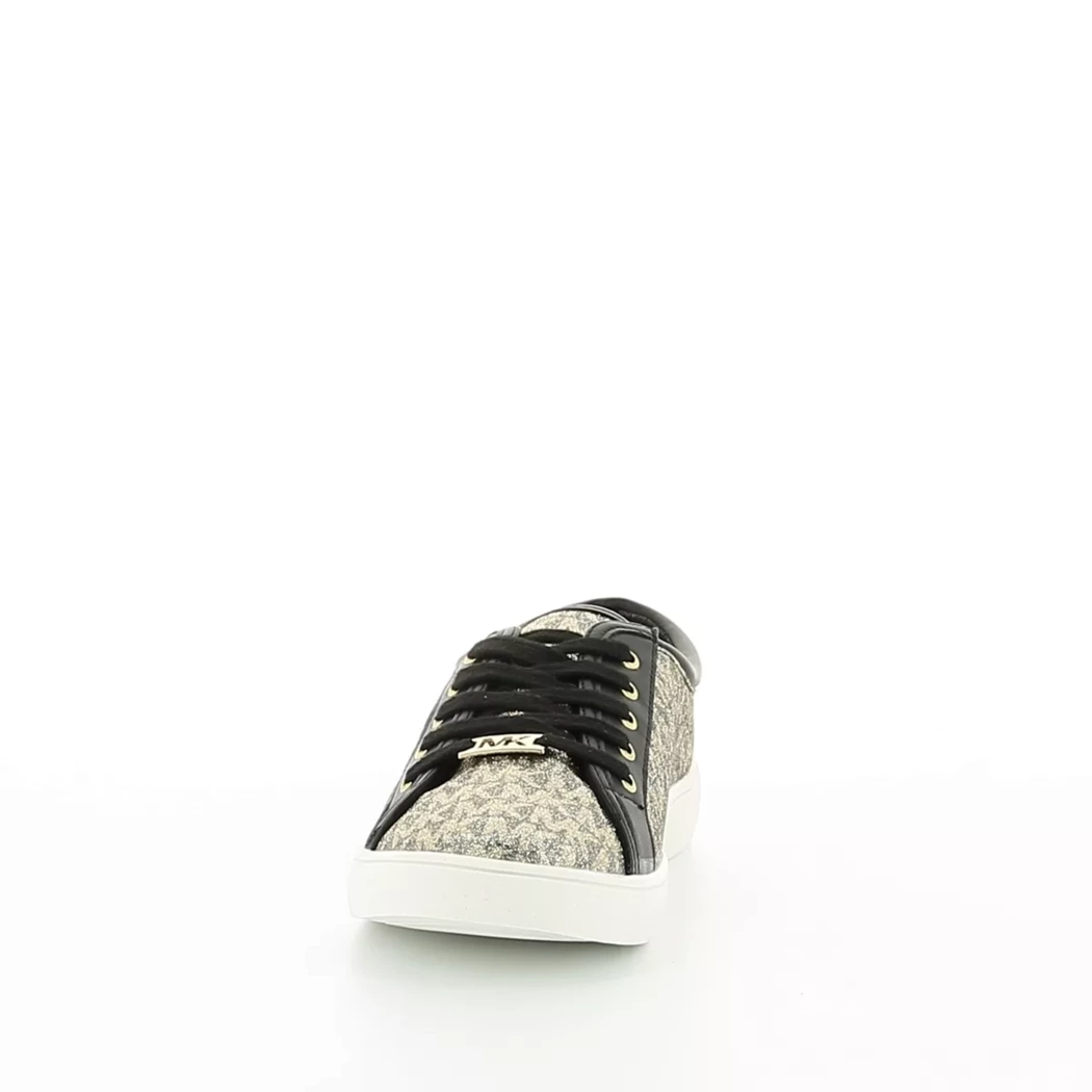 Image (5) de la chaussures Michael Kors Kids - Chaussures à lacets Noir en Cuir synthétique