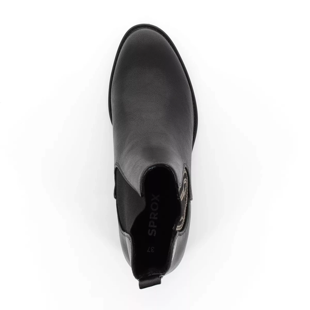 Image (6) de la chaussures Sprox - Boots Noir en Cuir synthétique