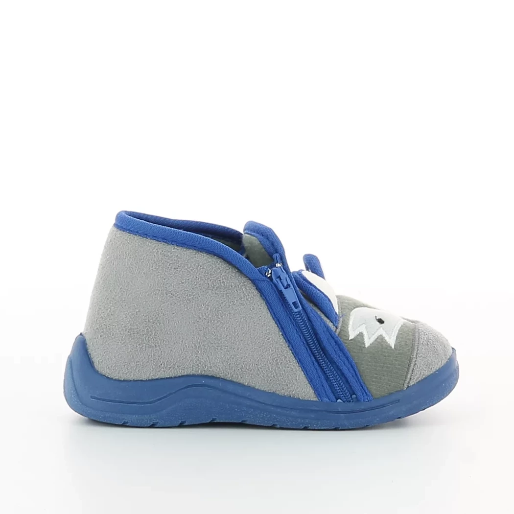 Image (2) de la chaussures BBS - Pantoufles et Chaussons Gris en Textile
