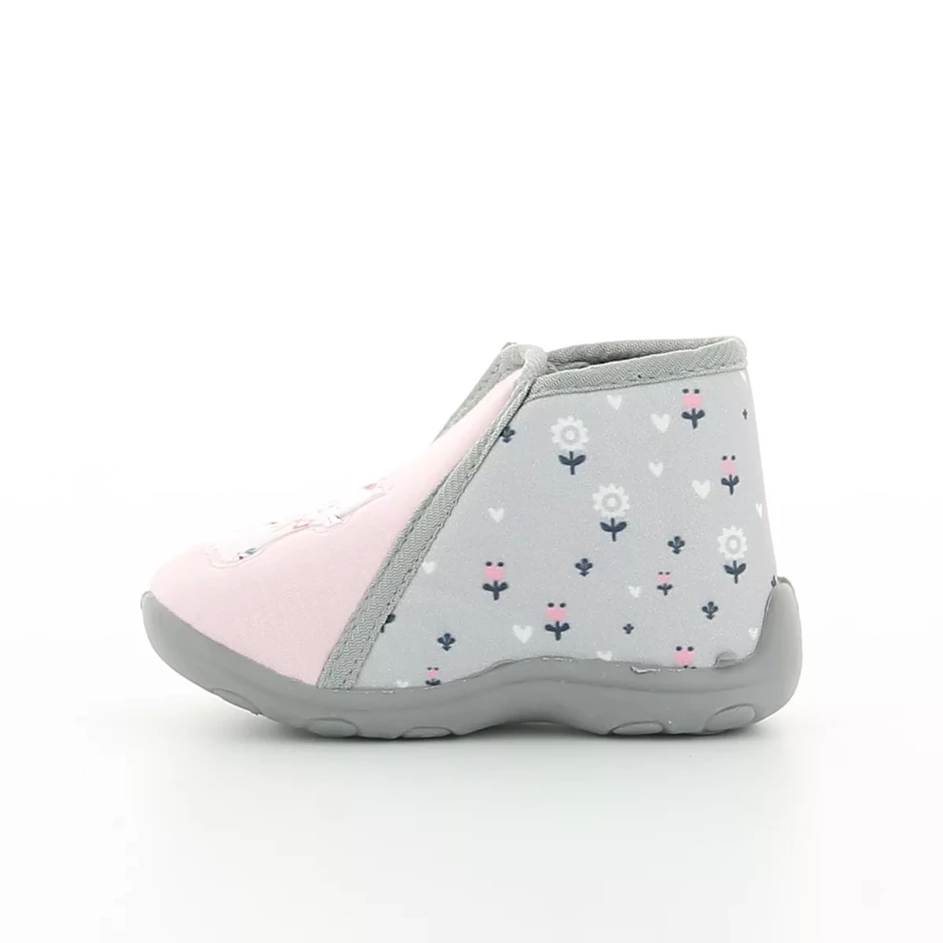 Image (4) de la chaussures BBS - Pantoufles et Chaussons Rose en Textile