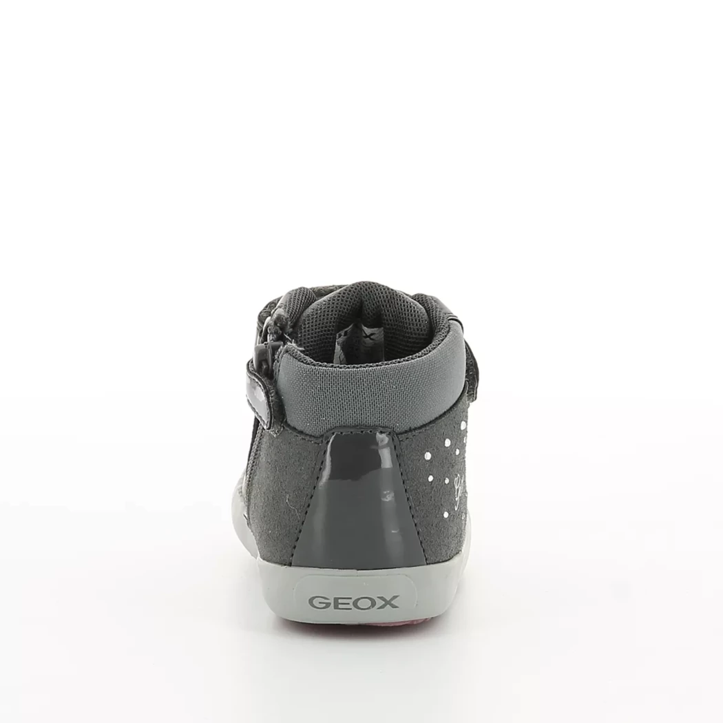 Image (3) de la chaussures Geox - Bottines Gris en Cuir synthétique