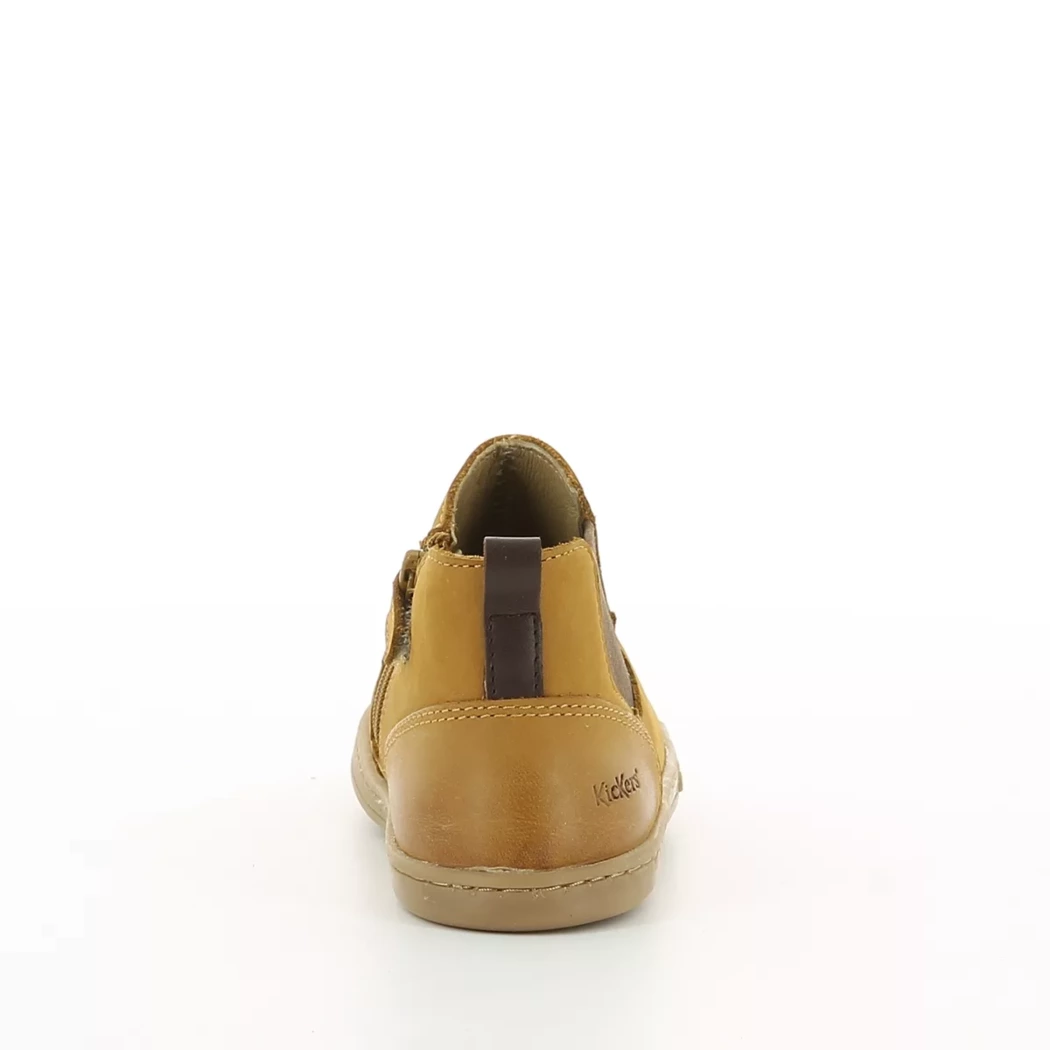 Image (3) de la chaussures Kickers - Boots Cuir naturel / Cognac en Cuir nubuck