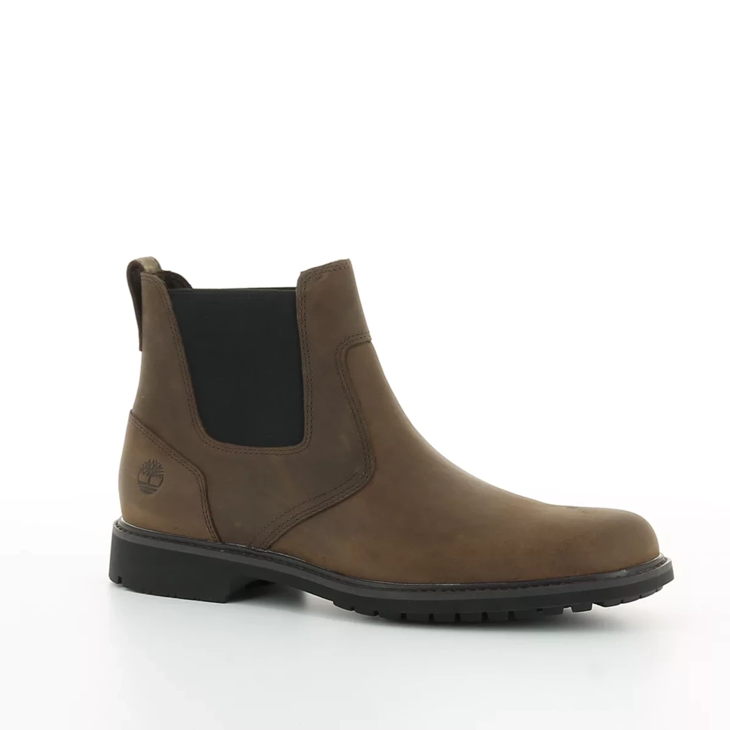 Image (1) de la chaussures Timberland - Boots Marron en Cuir nubuck