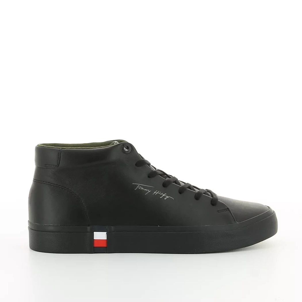 Image (2) de la chaussures Tommy Hilfiger - Bottines Noir en Cuir