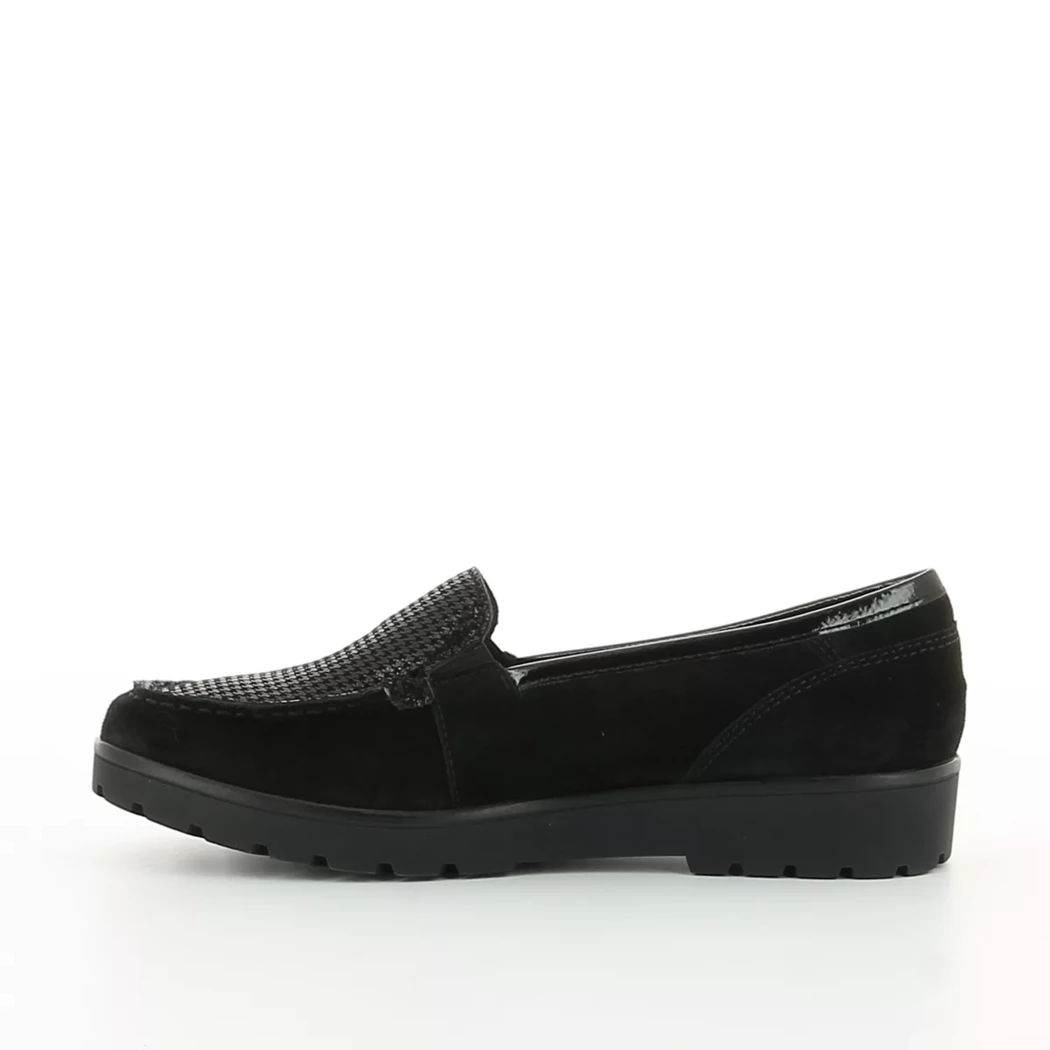 Image (4) de la chaussures Ara - Mocassins Noir en Cuir