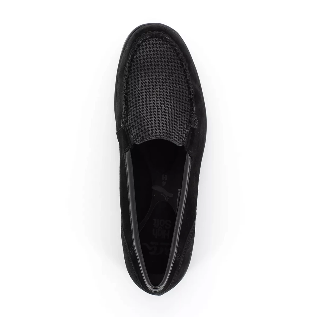 Image (6) de la chaussures Ara - Mocassins Noir en Cuir