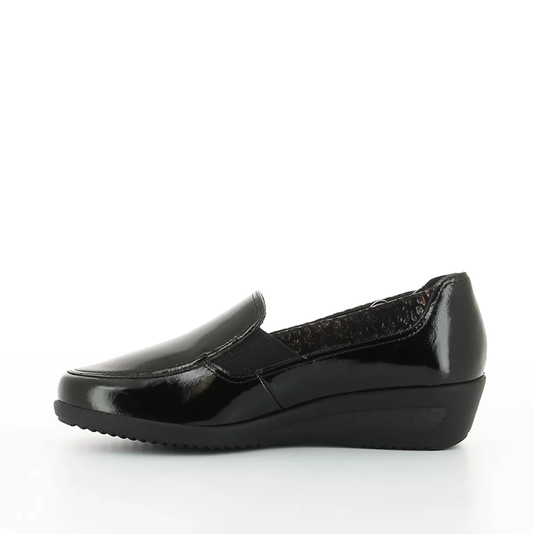 Image (4) de la chaussures Ara - Mocassins Noir en Cuir vernis
