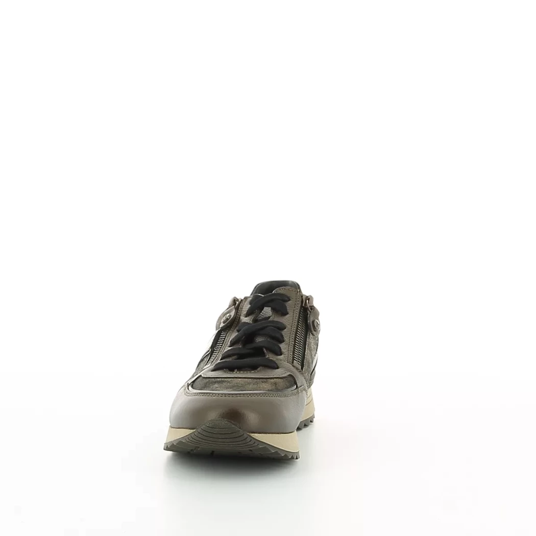 Image (5) de la chaussures Mephisto - Chaussures à lacets Or / Bronze / Platine en Cuir synthétique
