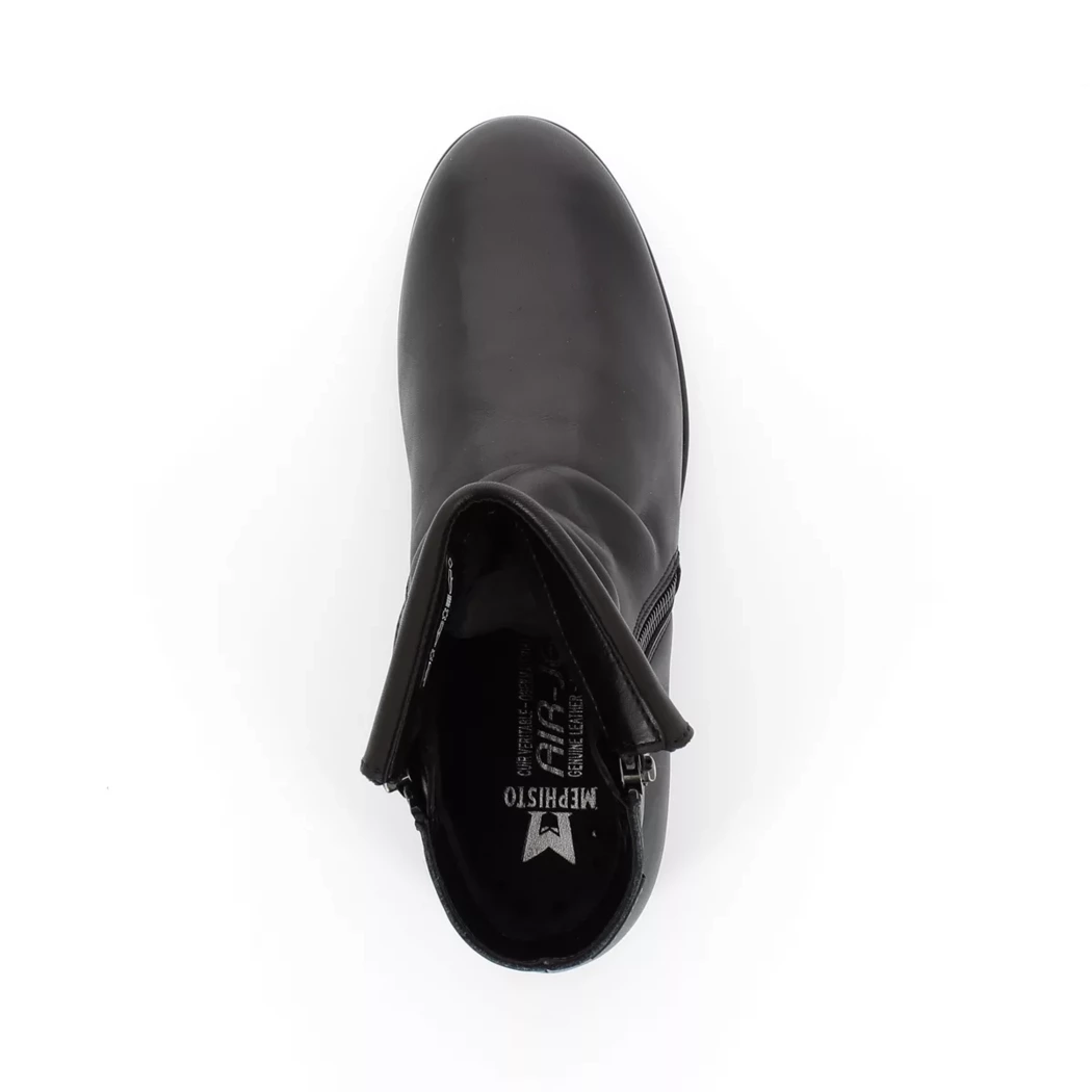 Image (6) de la chaussures Mephisto - Boots Noir en Cuir