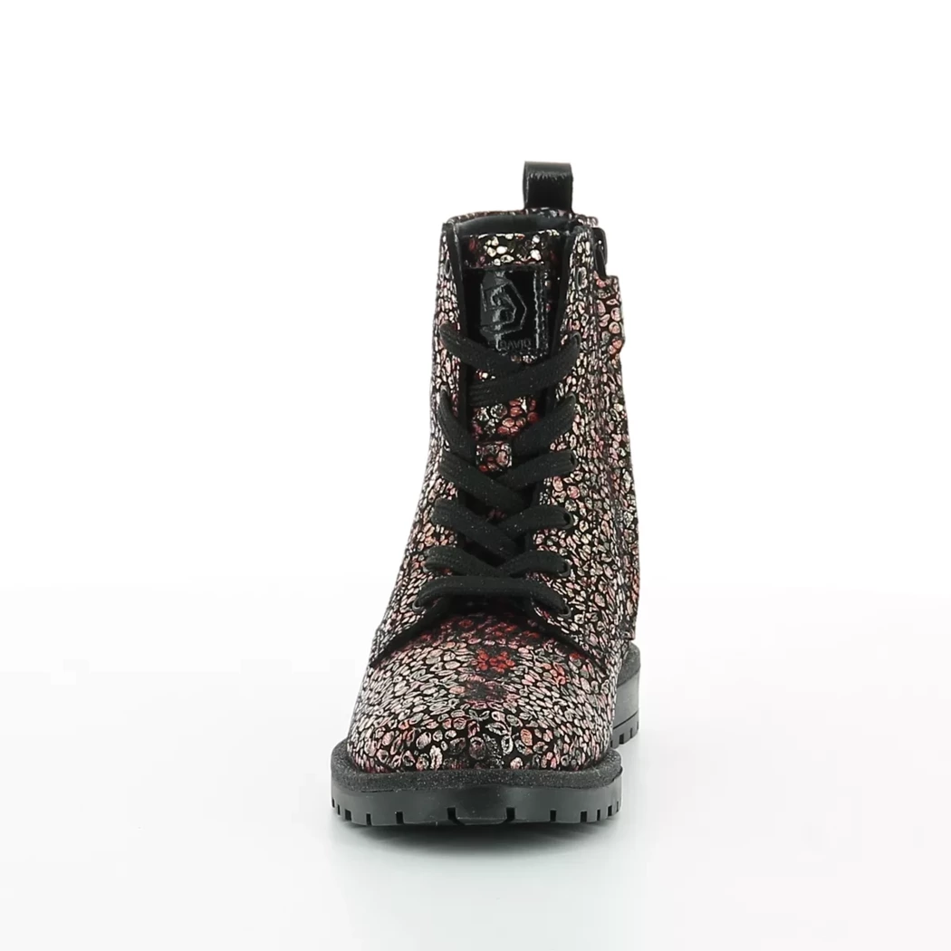 Image (5) de la chaussures Little David - Bottines Noir en Cuir