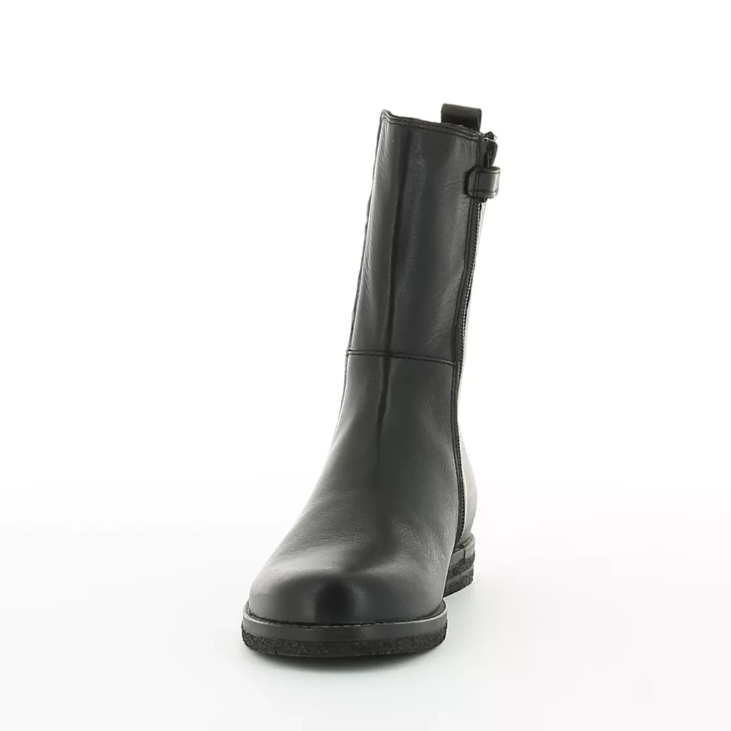 Image (5) de la chaussures Little David - Boots Noir en Cuir