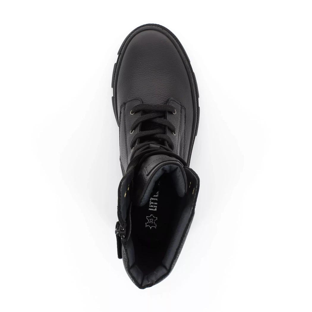 Image (6) de la chaussures Little David - Bottines Noir en Cuir