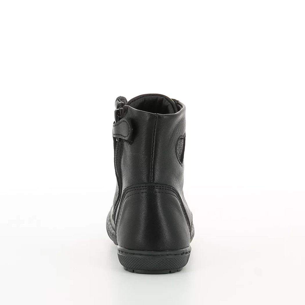 Image (3) de la chaussures Norvik - Bottines Noir en Cuir