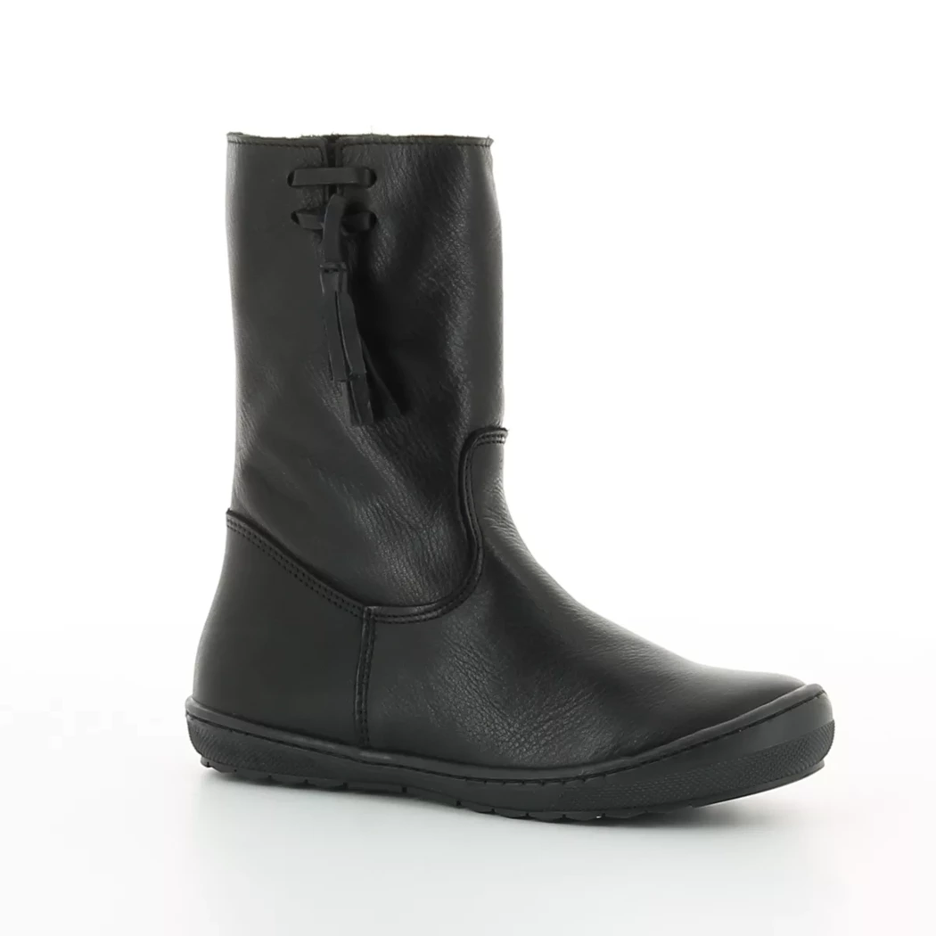 Image (1) de la chaussures Norvik - Bottes Noir en Cuir