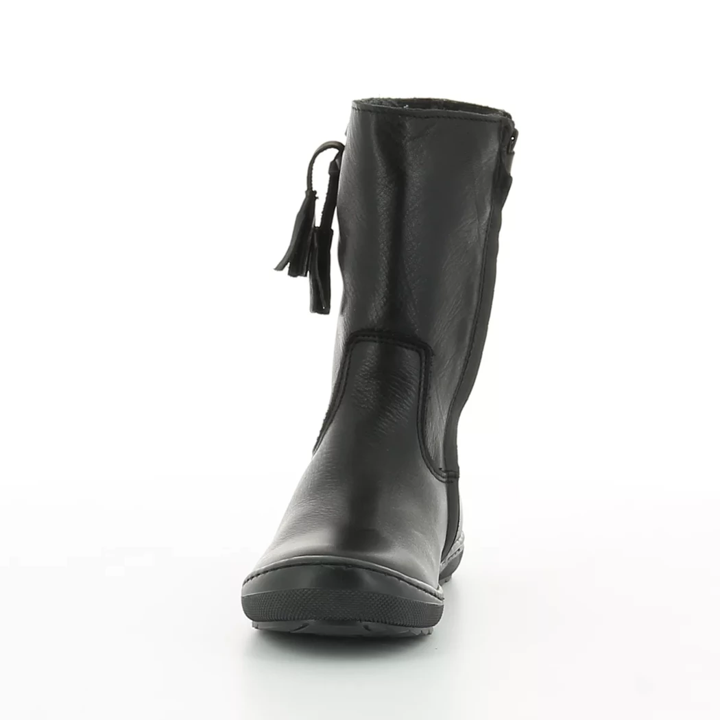 Image (5) de la chaussures Norvik - Bottes Noir en Cuir