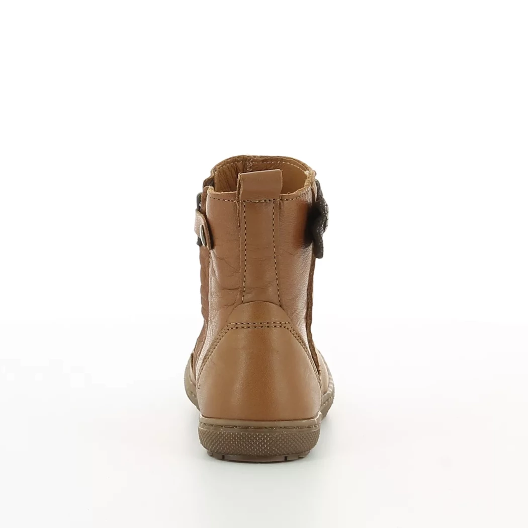 Image (3) de la chaussures Norvik - Boots Cuir naturel / Cognac en Cuir
