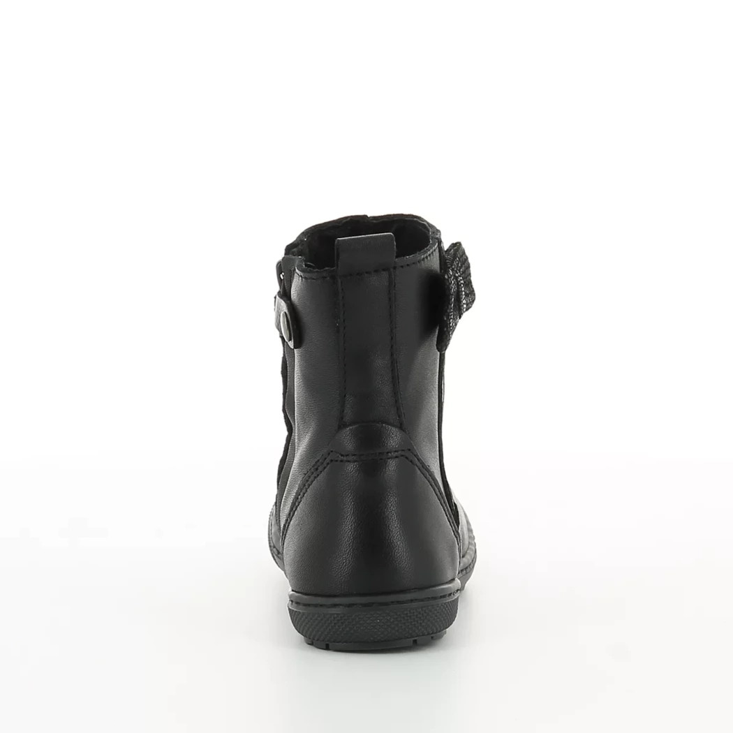 Image (3) de la chaussures Norvik - Boots Noir en Cuir