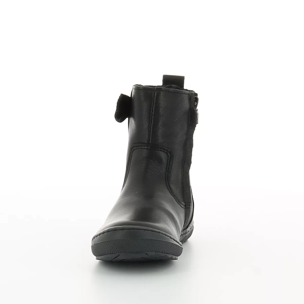 Image (5) de la chaussures Norvik - Boots Noir en Cuir