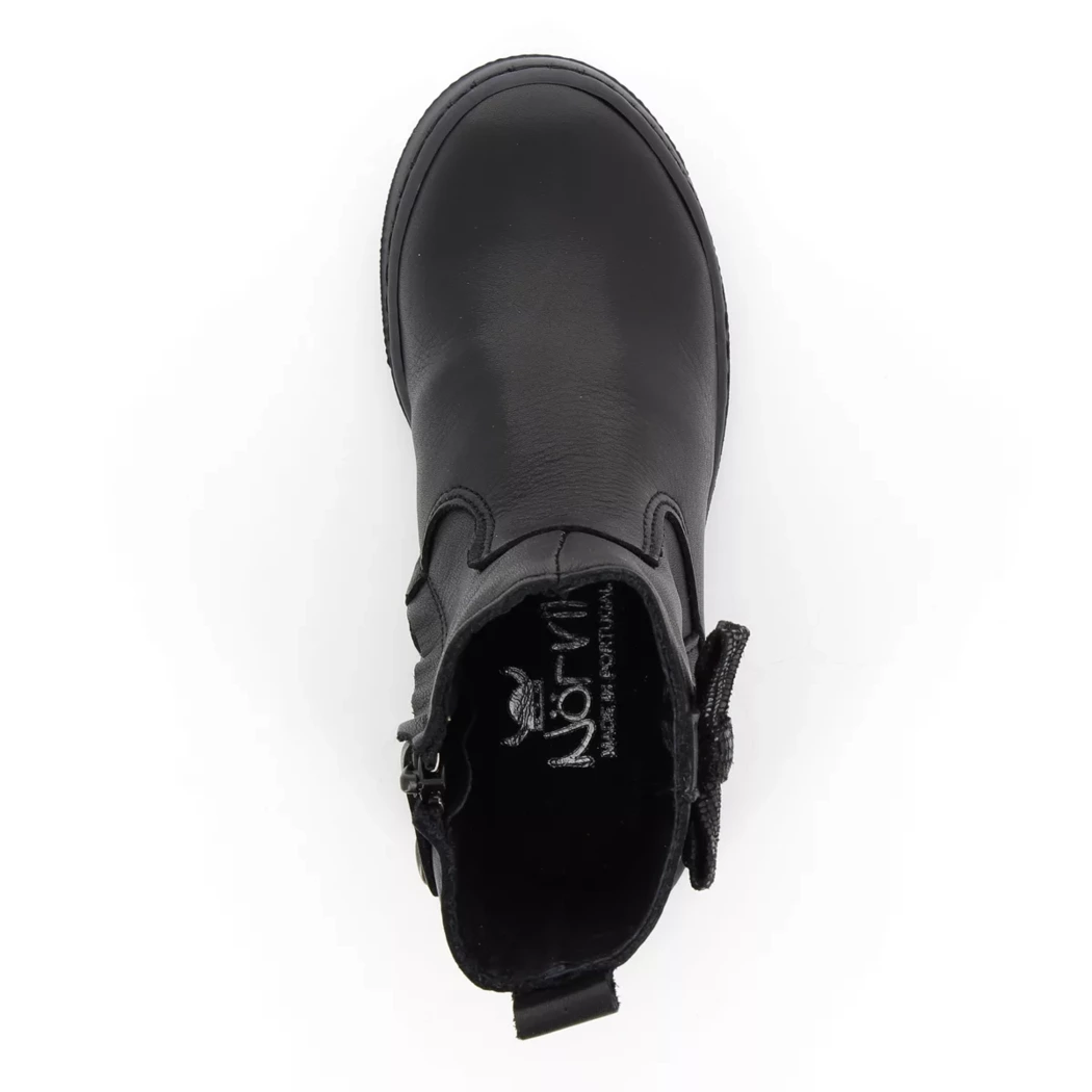 Image (6) de la chaussures Norvik - Boots Noir en Cuir