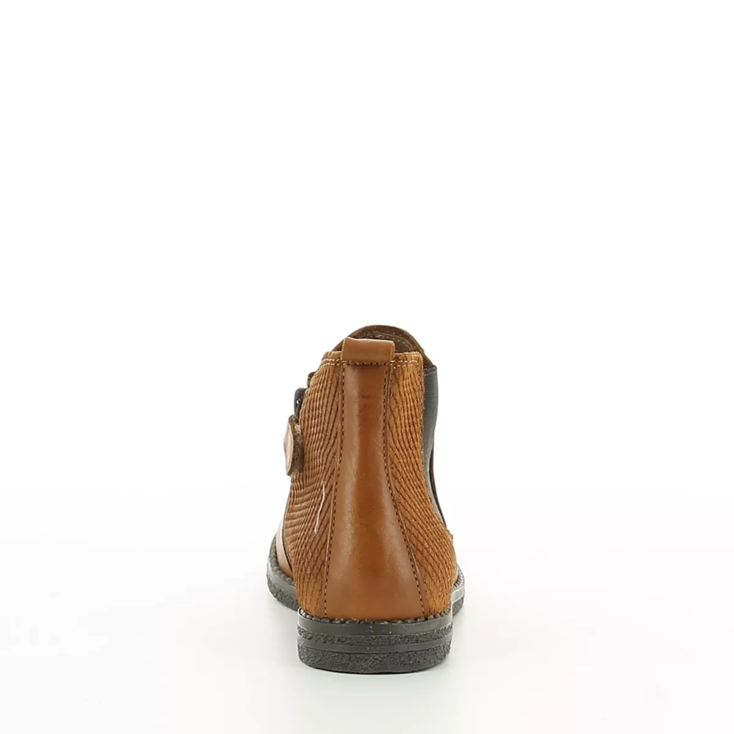 Image (3) de la chaussures Norvik - Boots Cuir naturel / Cognac en Cuir