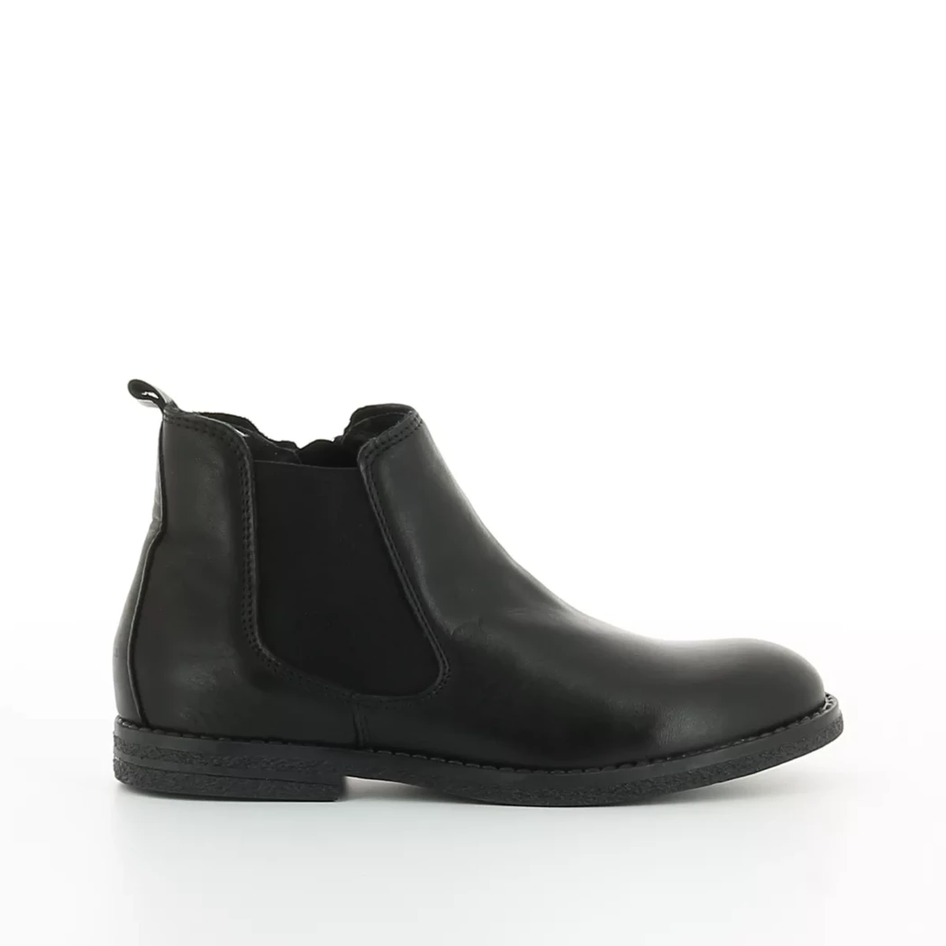 Image (2) de la chaussures Norvik - Boots Noir en Cuir