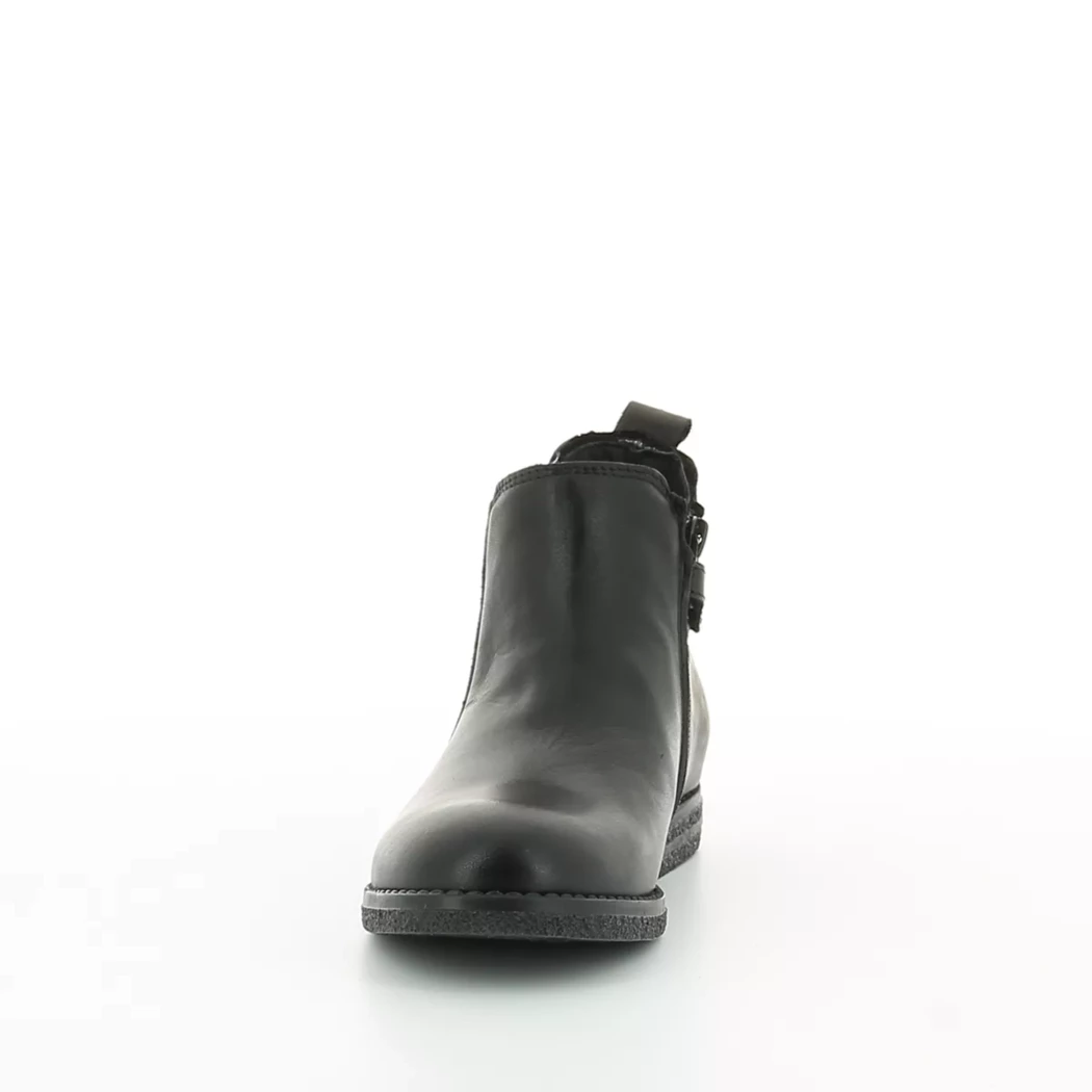Image (5) de la chaussures Norvik - Boots Noir en Cuir