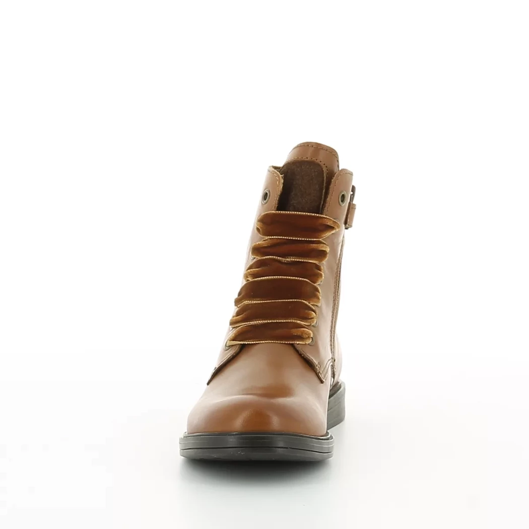 Image (5) de la chaussures Norvik - Bottines Cuir naturel / Cognac en Cuir