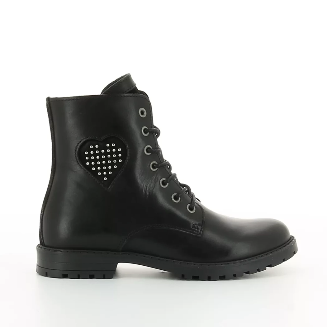 Image (2) de la chaussures Norvik - Bottines Noir en Cuir