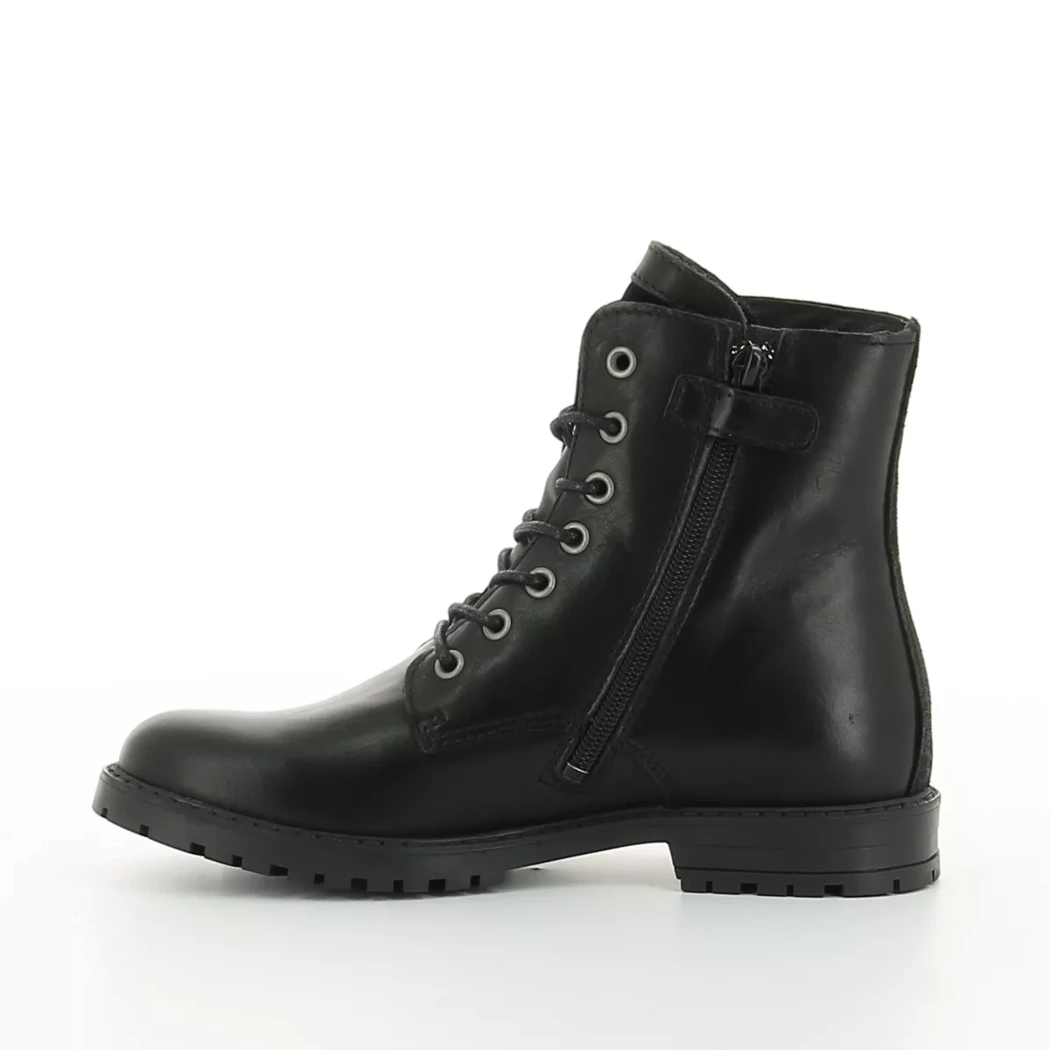Image (4) de la chaussures Norvik - Bottines Noir en Cuir