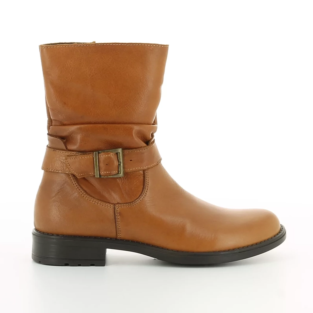 Image (2) de la chaussures Norvik - Boots Cuir naturel / Cognac en Cuir