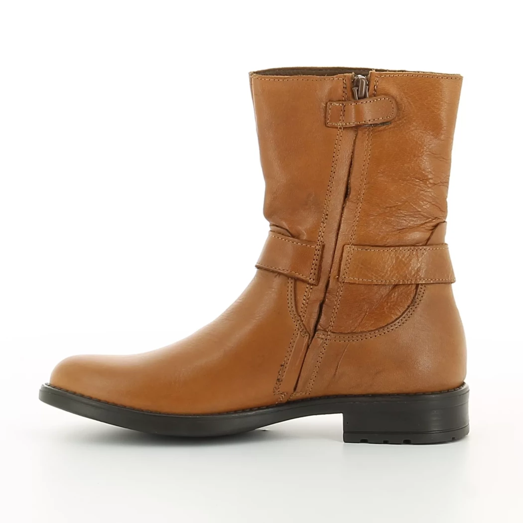 Image (4) de la chaussures Norvik - Boots Cuir naturel / Cognac en Cuir