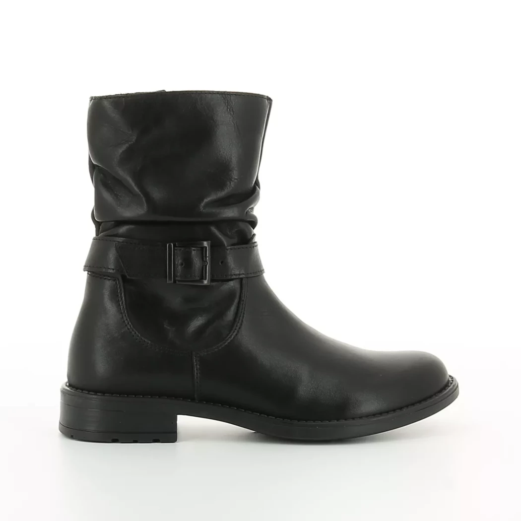 Image (2) de la chaussures Norvik - Boots Noir en Cuir