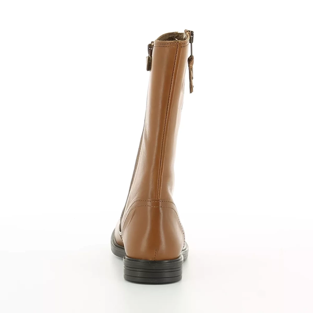 Image (3) de la chaussures Norvik - Bottes Cuir naturel / Cognac en Cuir