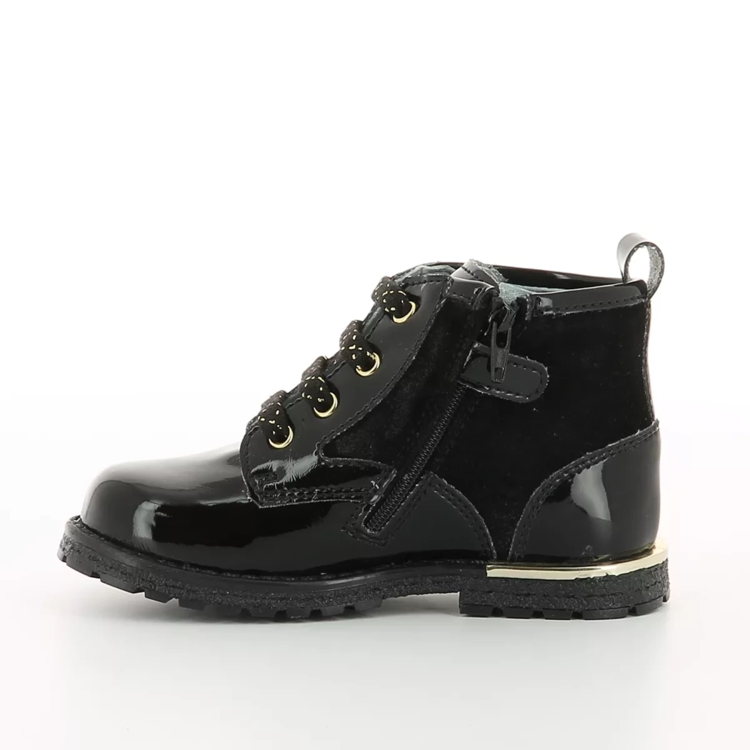Image (4) de la chaussures Nero Giardini Junior - Bottines Noir en Cuir vernis