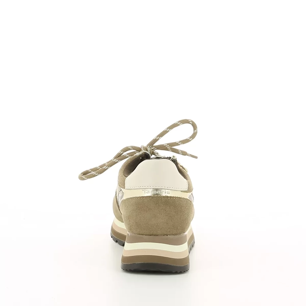 Image (3) de la chaussures Tamaris - Baskets Taupe en Multi-Matières