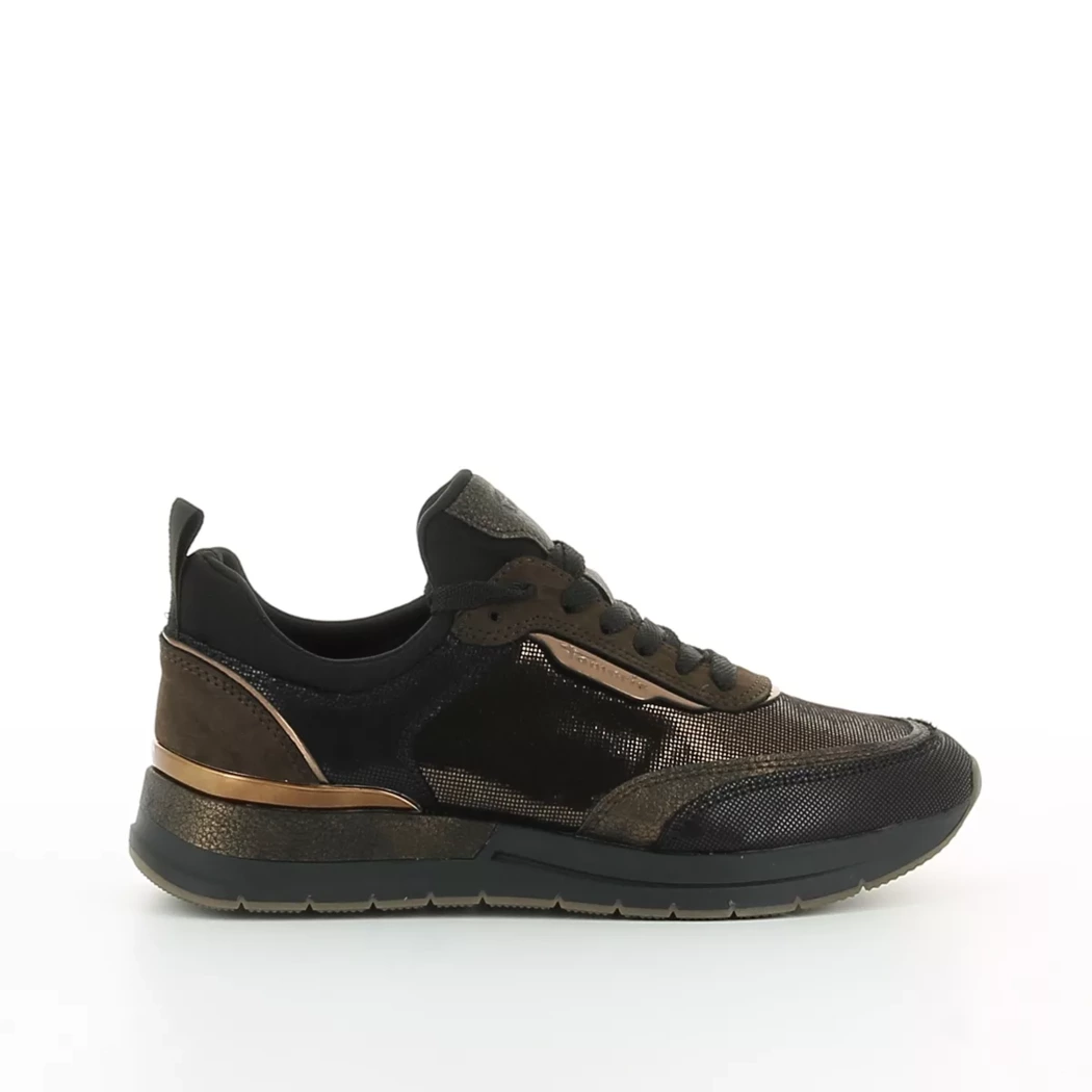 Image (2) de la chaussures Tamaris - Baskets Or / Bronze / Platine en Multi-Matières