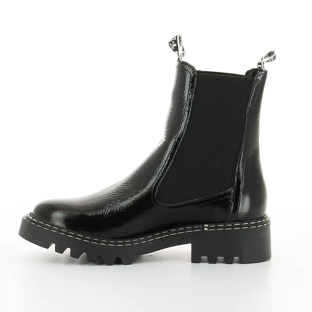 Image (4) de la chaussures Tamaris - Boots Noir en Cuir vernis