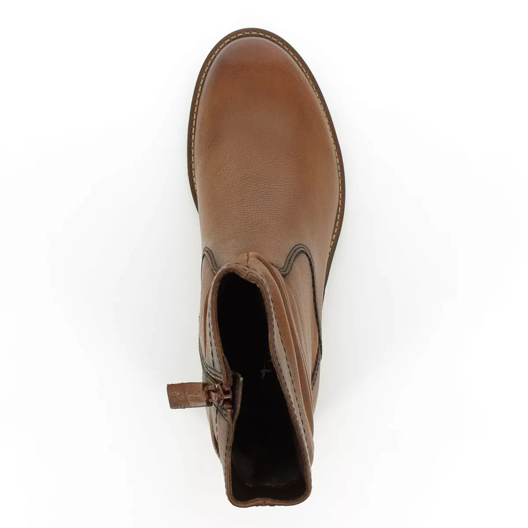 Image (6) de la chaussures Tamaris - Boots Cuir naturel / Cognac en Cuir