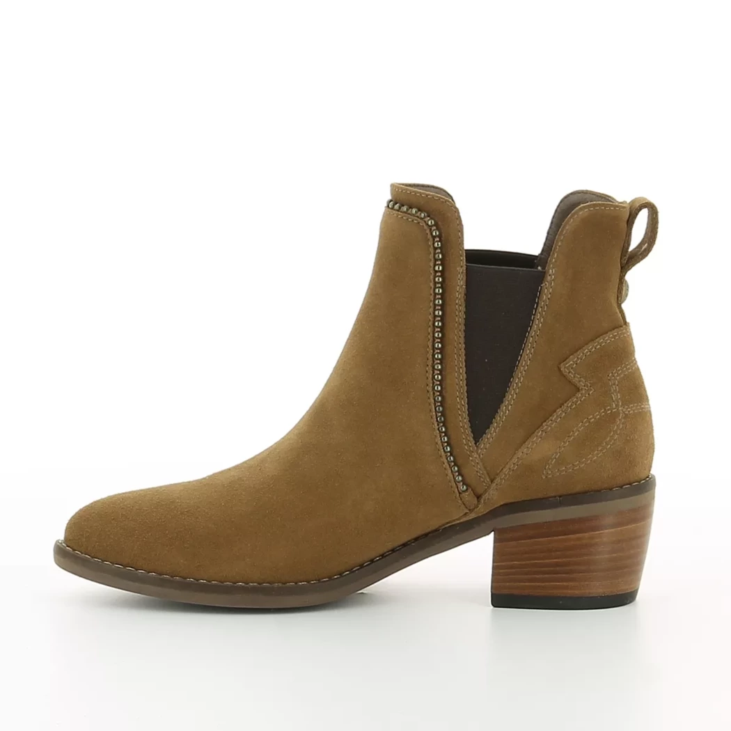 Image (4) de la chaussures Nero Giardini - Boots Cuir naturel / Cognac en Cuir nubuck
