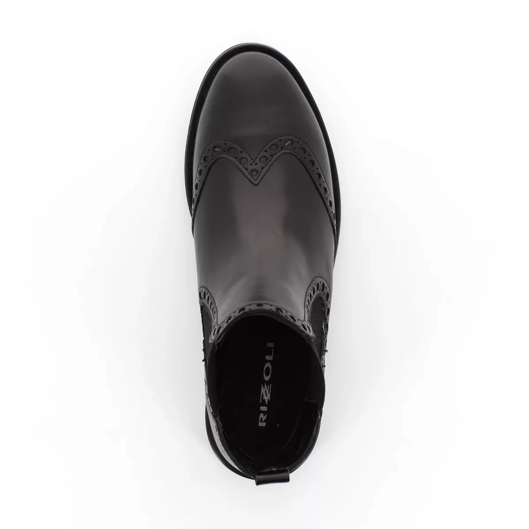 Image (6) de la chaussures Rizzoli - Boots Noir en Cuir